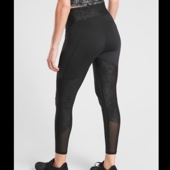 Athlete Stay Fly Reflective 7/8 tight - Picture 1 of 11